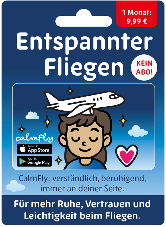 CalmFly 1 Monat / Geschenkkarte